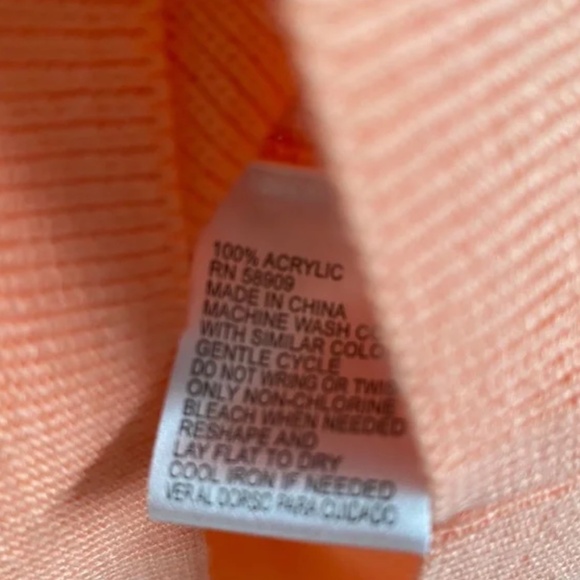 Orange V-Neck Sleeve Pullover Sweater Vest - Picture 15 of 16